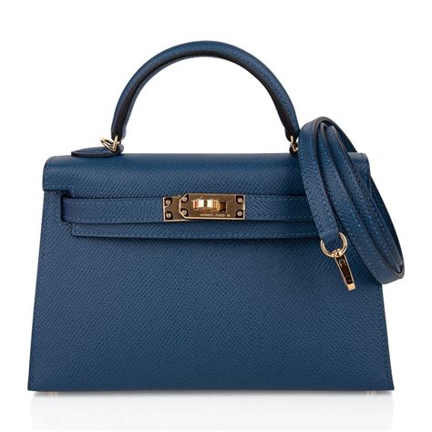 hermes deep blue kelly|Hermes blue colours.